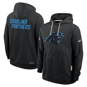 Nike Pánská mikina Carolina Panthers NFL 2025 Sideline Standard Issue Hoodie Velikost: S