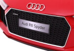 Mamido Dětské elektrické autíčko Audi R8 Spyder červené