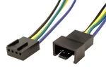 InLine prodlužovací kabel pro ventilátor PWM 4-pin / Prodlužovací kabel / 30 cm (33328A)
