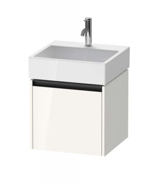 DURAVIT - Ketho.2 Umyvadlová skříňka 44x48x46 cm, 1 zásuvka, lesklá bílá K25074022220000