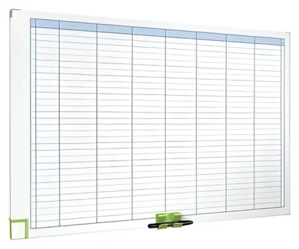 NOBO Performance týdenní plánovací tabule / 900 × 600 mm / bílá (3048201)