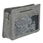 Bertoni Organizér na plstěné tašky Kleks Grey 26 cm x 18 cm x 8 cm