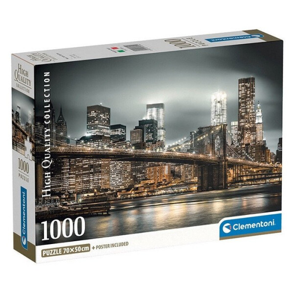 Puzzle New York Skyline 1000 dílků - Clementoni