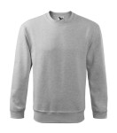 Essential mikina pánská/dětská světle šedý melír XL