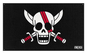 One Piece Vlajka Red hair Pirates 70 x 120 cm