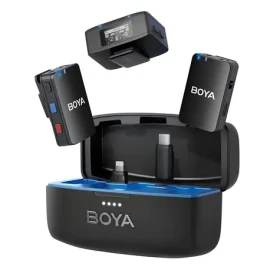 BOYA BOYAMIC 1 (1TX+3RX) / Bezdrátový mikrofonní systém / 1x vysílač / 3x přijímač (BOYAMATIC)