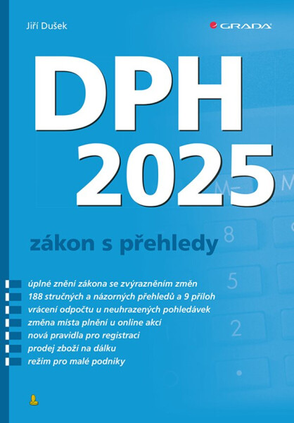 DPH 2025 - zákon s přehledy - Jiří Dušek