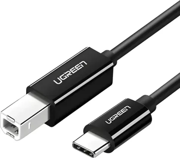 Ugreen 80811 černá / Kabel USB-C - USB-B / 1 m (80811)
