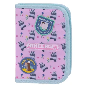 BAAGL Školní penál jednopatrový Minecraft Panda (A-35978)