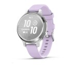 Garmin Lily 2 Active Silver Purple Jasmine silicon band, EU EDF_2393727
