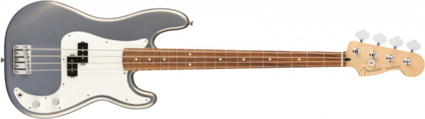 Fender Player Precision Bass Silver Pau Ferro