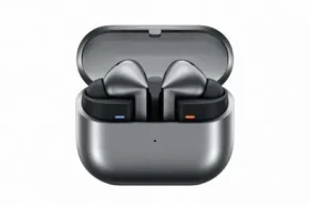 Rozbaleno - Samsung Galaxy Buds 3 Pro Silver / Bezdrátová sluchátka s mikrofonem / ANC / Bluetoothdistribuce svět / rozbaleno (SM-R630NZAA.Rozbaleno)