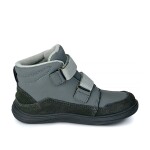 Dětské celoroční barefoot boty Bugga NUVA Dark Grey B00198-09 - 27