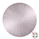 RAV Slezák - Hlavová sprcha kulatá kovová ø 30 cm s 4-otvorovými tryskami, Chrom KS0001/4 KS0001/4