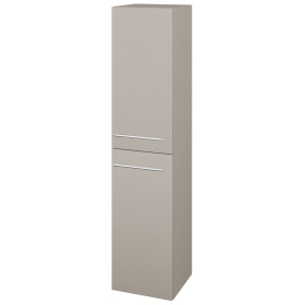 Dřevojas - Vysoká skříň s košem na prádlo DOS SVD2K 35 - N07 Stone / Úchytka T02 / N07 Stone / Pravé 210953BP