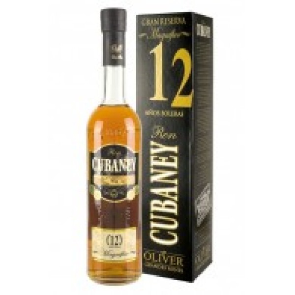 Ron Cubaney MAGNIFICO Gran Reserva Rum 12y 38% 0,7 l (tuba)