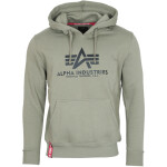 Alpha Industries Mikina Basic Hoody olivová L