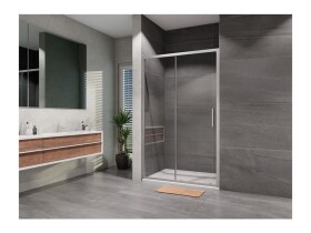 Lansanit Sprchové dveře Vati SR 1400, chrom/čiré sklo LAN03053