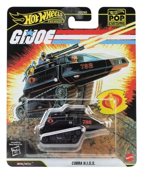 Hot Wheels Premium Pop Culture - Cobra H.I.S.S