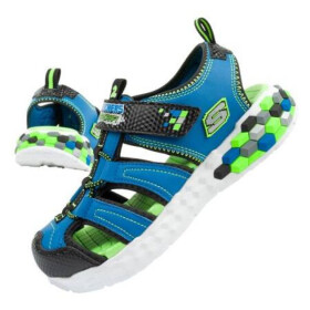 Sandály Skechers Jr 402213L/BBLM