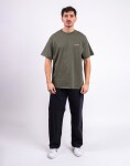 Tričko Carhartt WIP S/S Script Embroidery T-Shirt Leaf/White