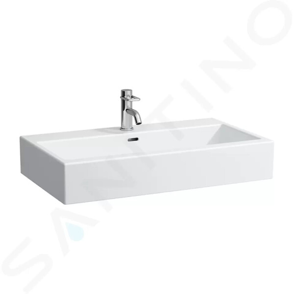 Laufen - Living Umyvadlo 800x460 mm, s 1 otvorem pro baterii, bílá H8174360001041