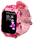 HELMER LK 710 červená / Dětské hodinky s GPS lokátorem / dotykový displej / nano SIM / 4G / IP67 / videohovor (hlmlk710r)