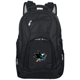 Mojo licensing Batoh San Jose Sharks Laptop Travel Backpack - Black