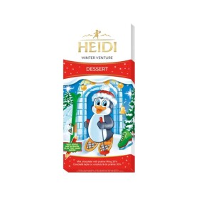 Vánoční čokoláda Heidi Tučňák 90g
