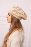 Dámská čepice Sofia K369 light beige UNI