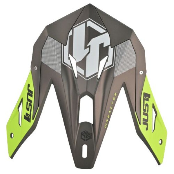 Kšilt Just1 J39 Reactor fluo žluto/červeno/titanový - uni