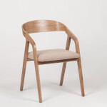 NábytekProNás Jídelní židle křesílko FRAME - dub (zakázkové látky)