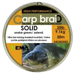 SEMA Pletená šňůra Solid / 10 m / 30 lbs / 13,6 kg