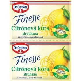 Dr. Oetker Finesse citronová kůra strouhaná (2x6