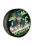 Inglasco / Sherwood Puk Minnesota Wild NHL Jared Spurgeon Captain Collection