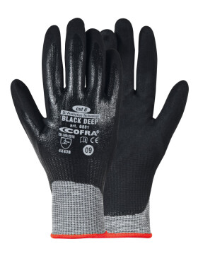 Rukavice Cofra BLACK DEEP Velikost rukavic: 9 G081_D100_Z09