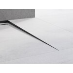 MEXEN - Line-B spádová lišta podlahová 120 cm pravá, černá 187001120R