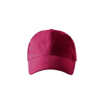 Unisex čepice 6P (granátová) nastavitelný