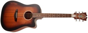D'Angelico Bowery LS Dreadnought CE Aged Mahogany