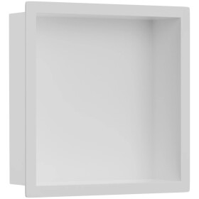 CERANO - Zápustná polička/nika s okrajem do obkladu - bílá matná - 30x30x10 CER-8050BD80241