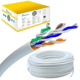 Extralink CAT5E UTP / Instalační kabel / 100 m / box / vnitřní (EX.19690)
