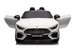 Mamido Elektrické autíčko Mercedes AMG SL63 4x200W 24V bílé EVA, ECO kůže