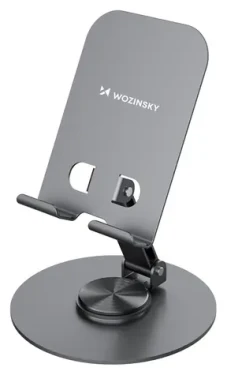 Wozinsky WPT-K95 šedá / Stojánek na telefon a tablet / Otočný
