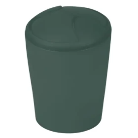 Spirella MOVE výklopný odpadkový koš 5 L tmavě zelený / plast (7610583294678)