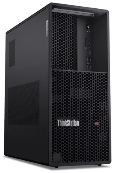 Lenovo ThinkStation P3 Gen2 Tower černá / Intel Core Ultra 7 265K 3.9GHz / 64GB / 1TB SSD / RTX A400 4GB / W11P (30HT001QCK)
