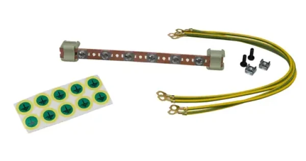 Equip Uzemňovací sada pro racky / Uzemňovací sada / 6 bodů / 220 mm (EZG-6)
