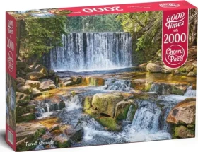CHERRY PAZZI Puzzle Lesní kaskáda