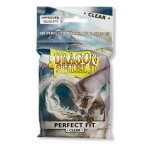 Obaly na karty Dragon Shield - Perfect Fit Clear/Clear - 100ks