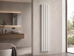 CERANO - Koupelnový radiátor Arlen - boční připojení - 558 W - bílá lesklá - 1800x300 mm CER-510843