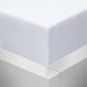 Stanex Napínací prostěradlo jersey - bílé ROZMĚR: (š/d/v) 160 x 200 x 20 cm, Barva: BÍLÉ